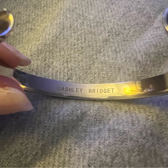 Ashley Bridget Silver Cuff Bracelet - Picture 3 of 3